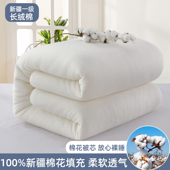 新人体验a类100%新疆长绒棉棉花棉芯棉花被子褥子被芯