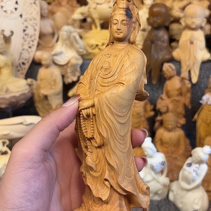 柏木（崖柏）崖柏瑕疵观音