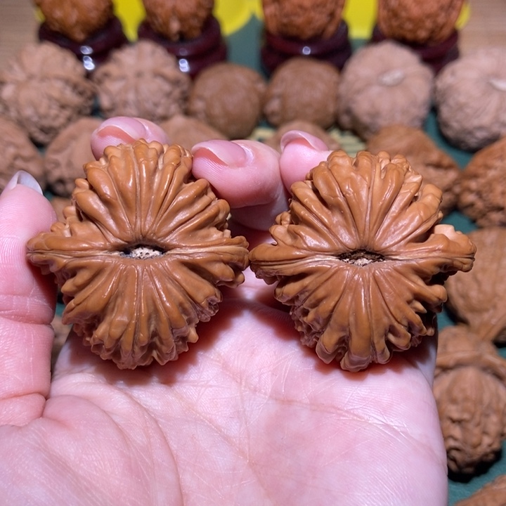 吊坠文玩核桃四座楼