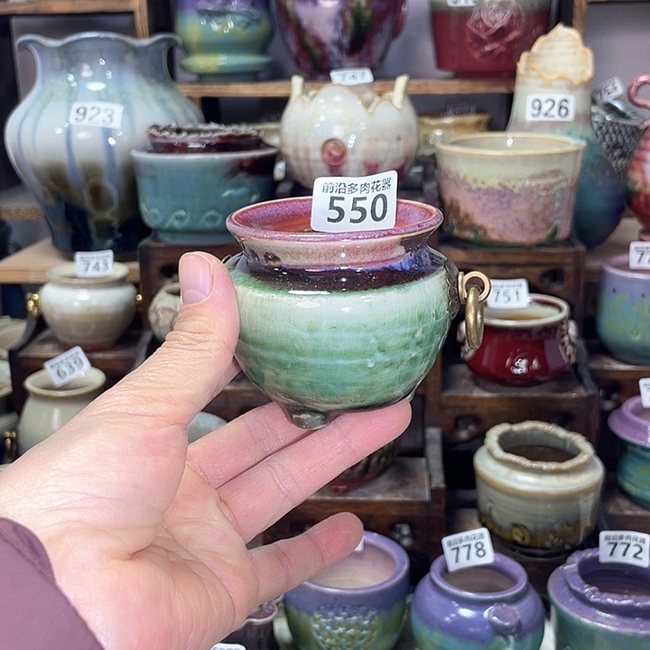 红陶内口径6高度5