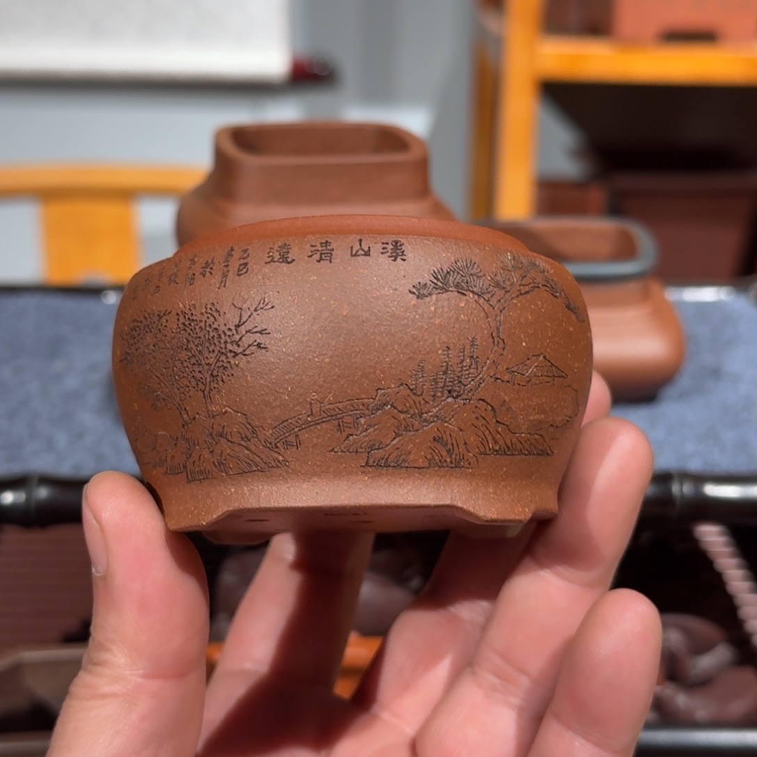 凡***成花盆紫砂原矿紫泥