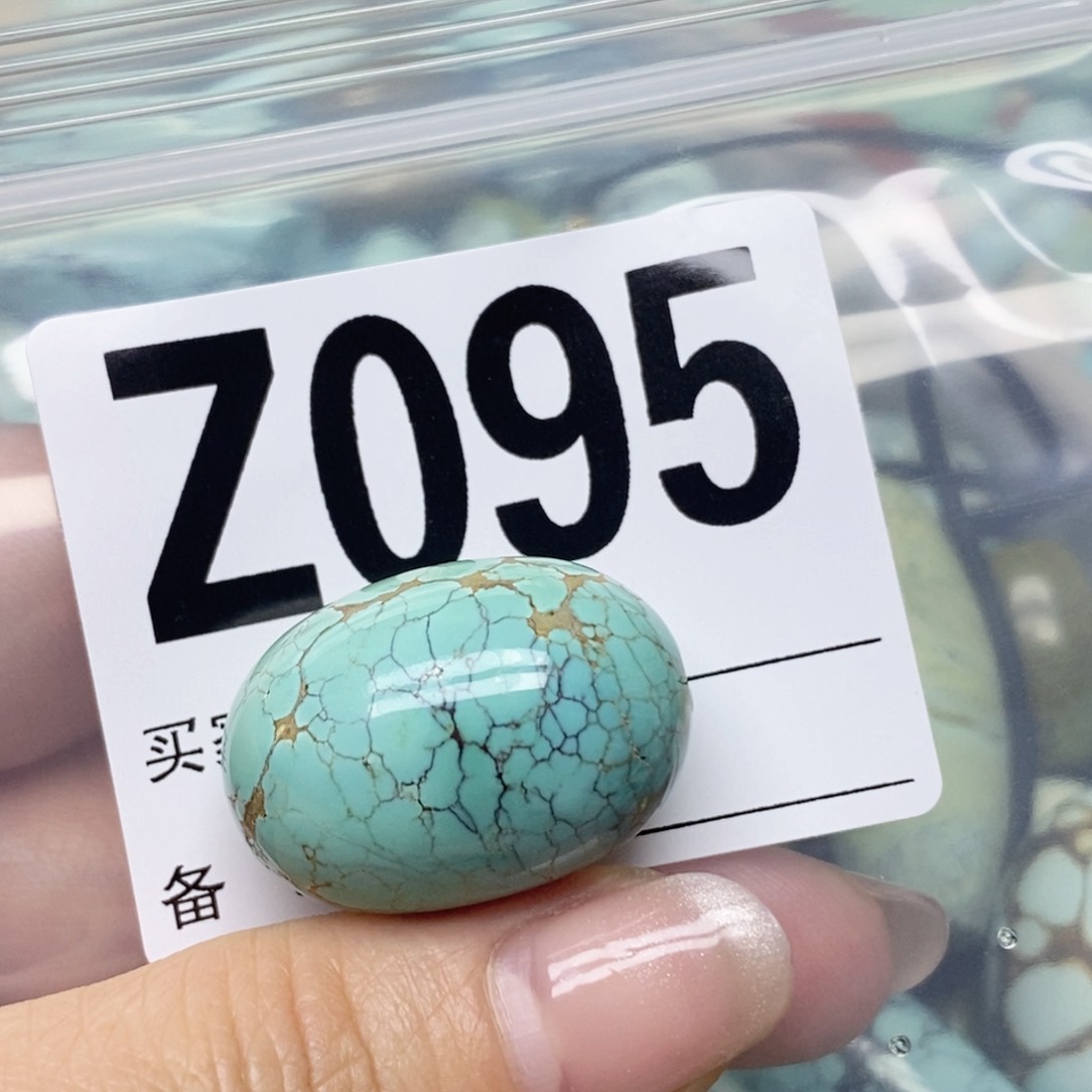 绿松石配饰未镶嵌安**贝