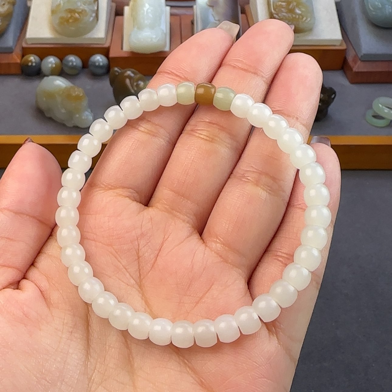 【闪购商品】和田玉手串未镶嵌