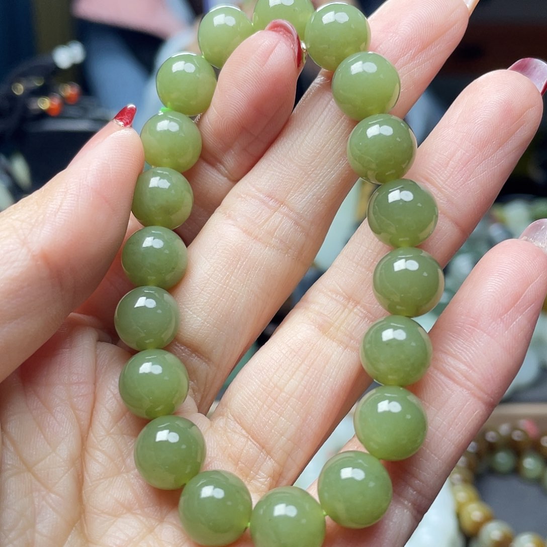 和田玉手链未镶嵌