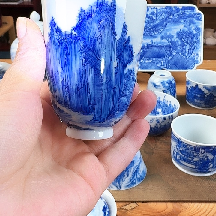 杯叶*纯手工制作陶瓷工艺
