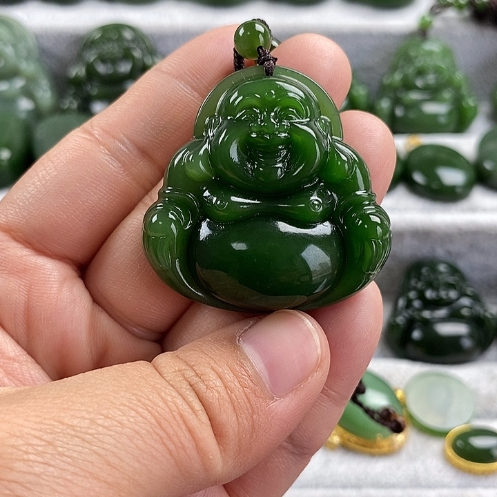 和田玉（碧玉）未镶嵌颈饰40