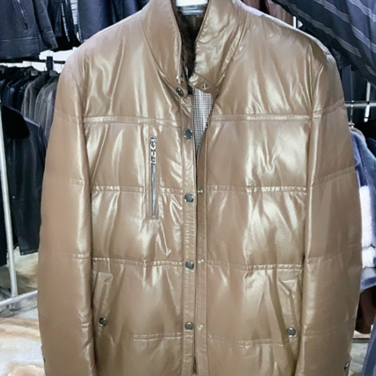 【闪购商品】真皮羽绒服