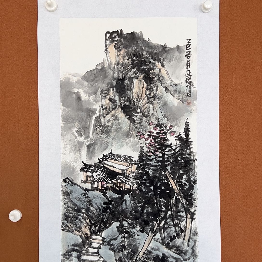 国画高延君的作品