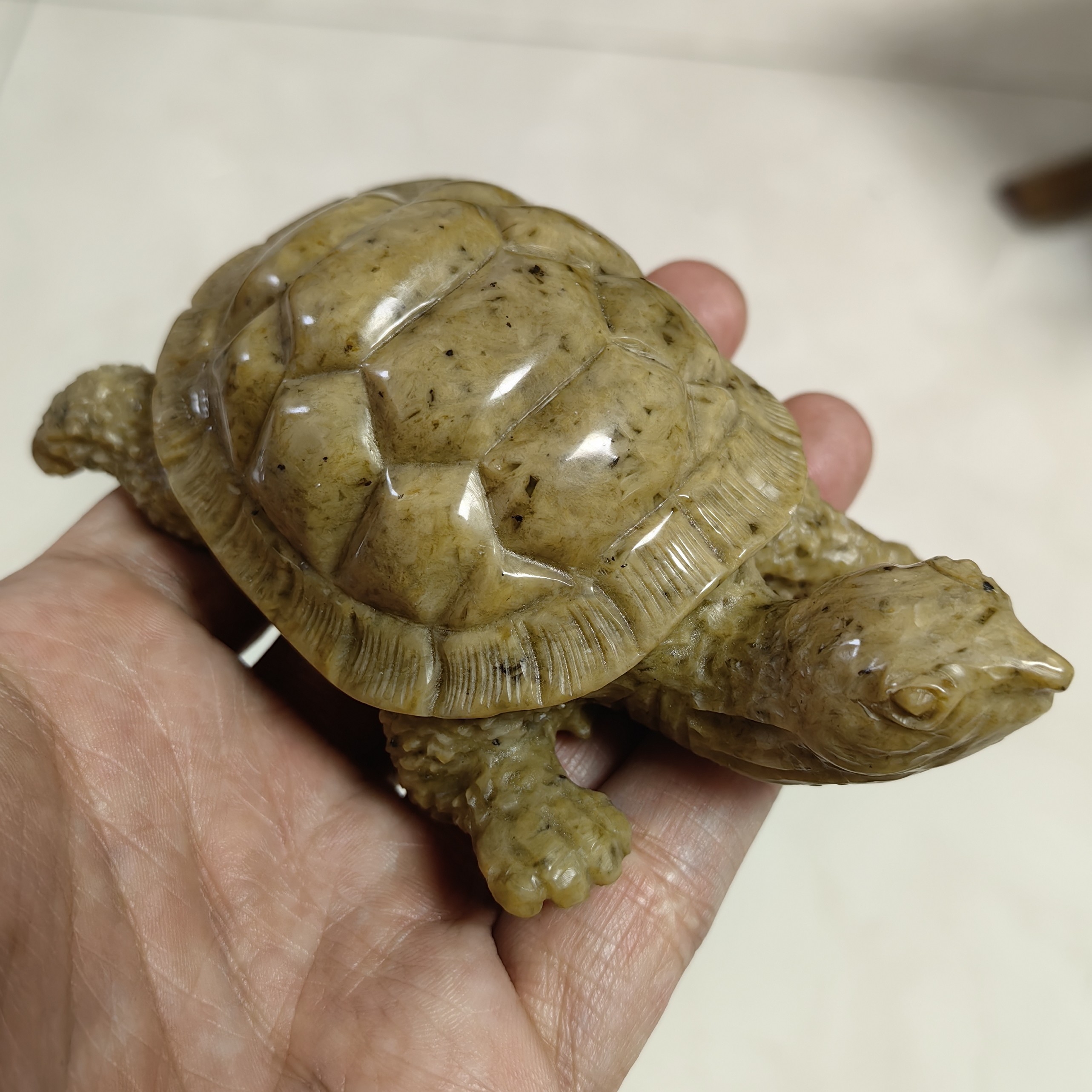 小乌龟工艺品莱州石雕家居摆件