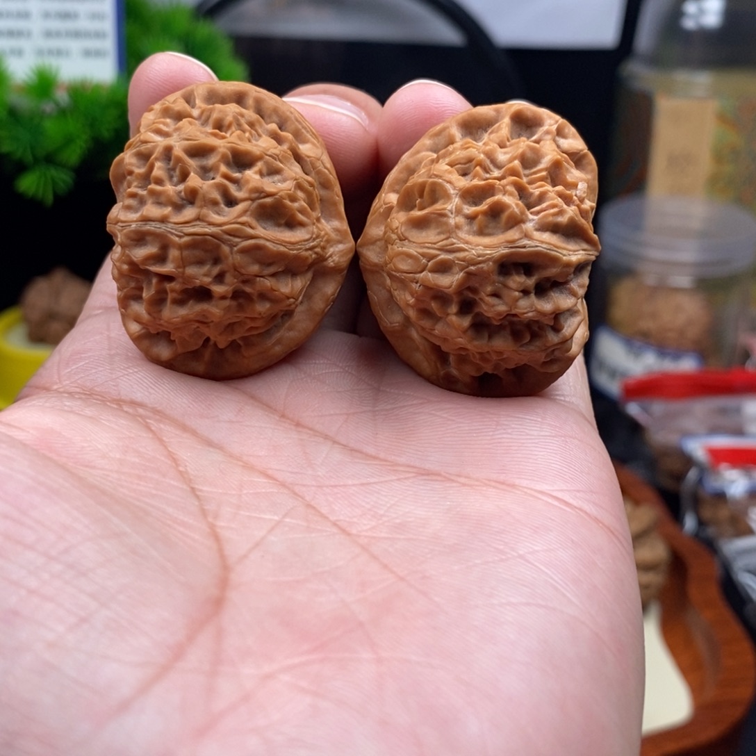 文玩核桃把件宫灯40