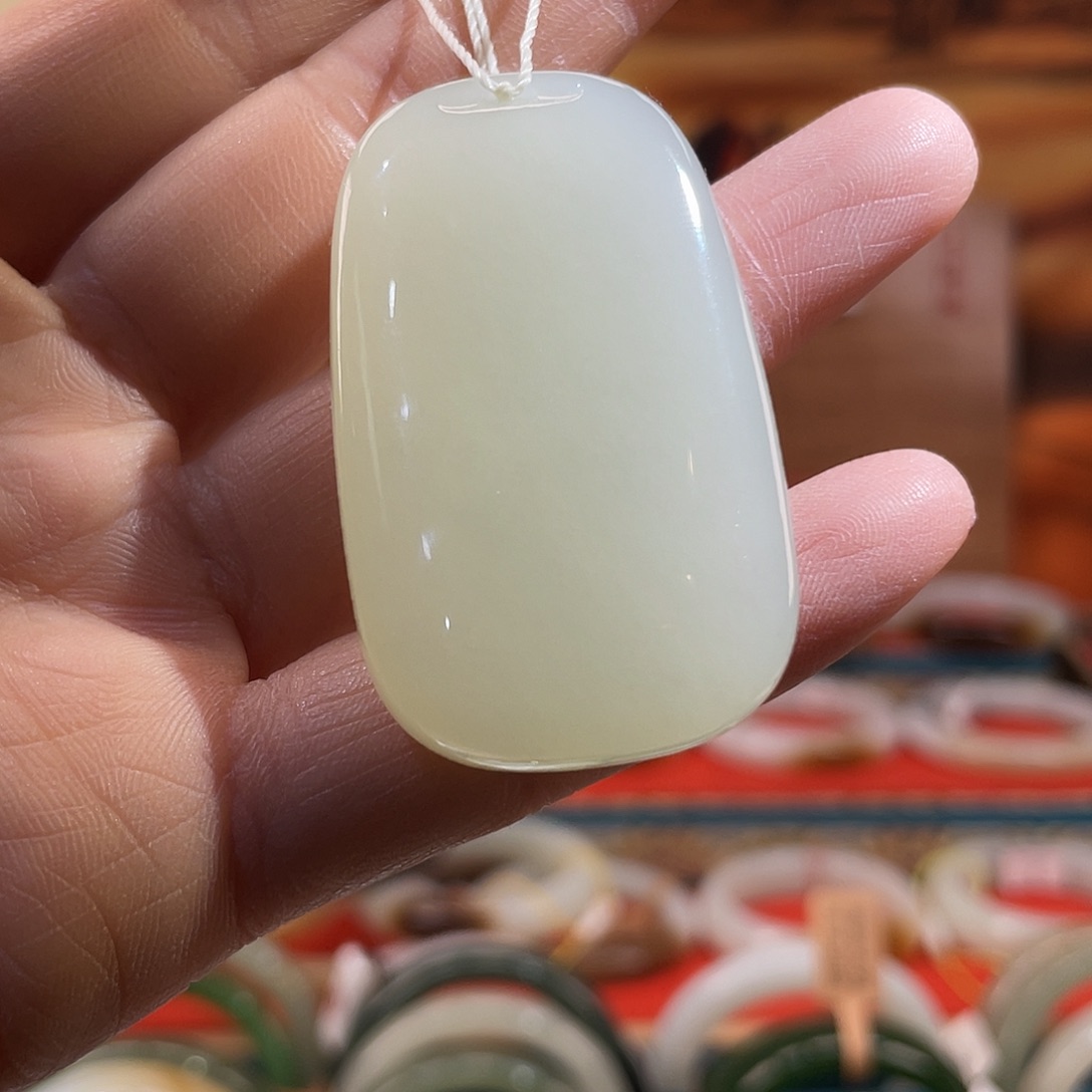 和田玉（白玉）未镶嵌颈饰