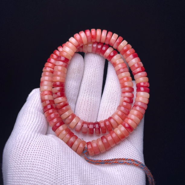 规格1.0*3 精美人工养殖驼骨108脖挂 男女同款 