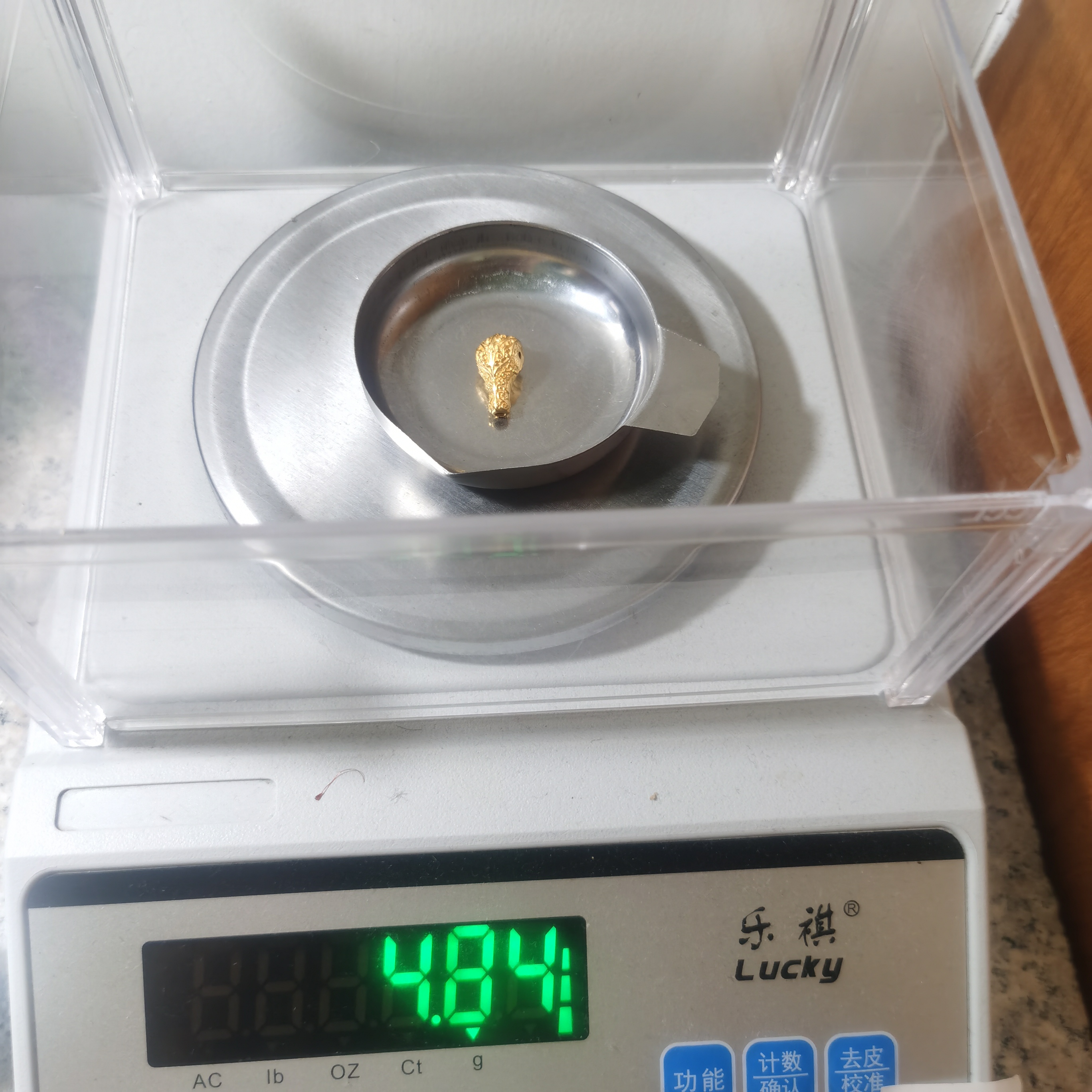 足金黄金文玩配饰