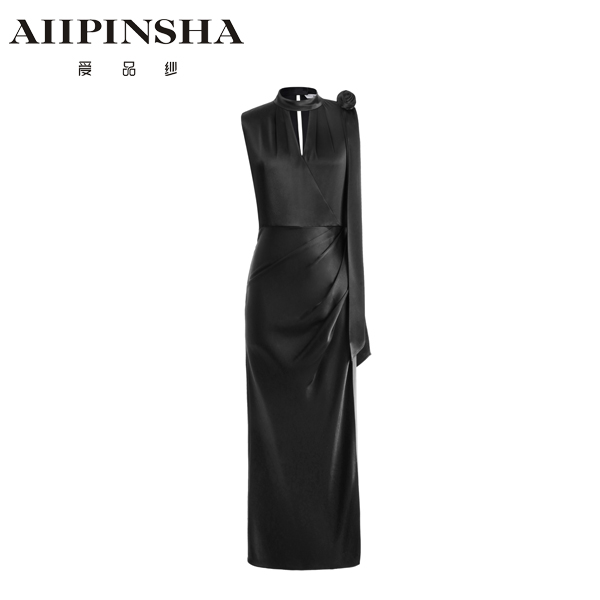 琴老板爱品纱三醋酸连衣裙G6SD800E00