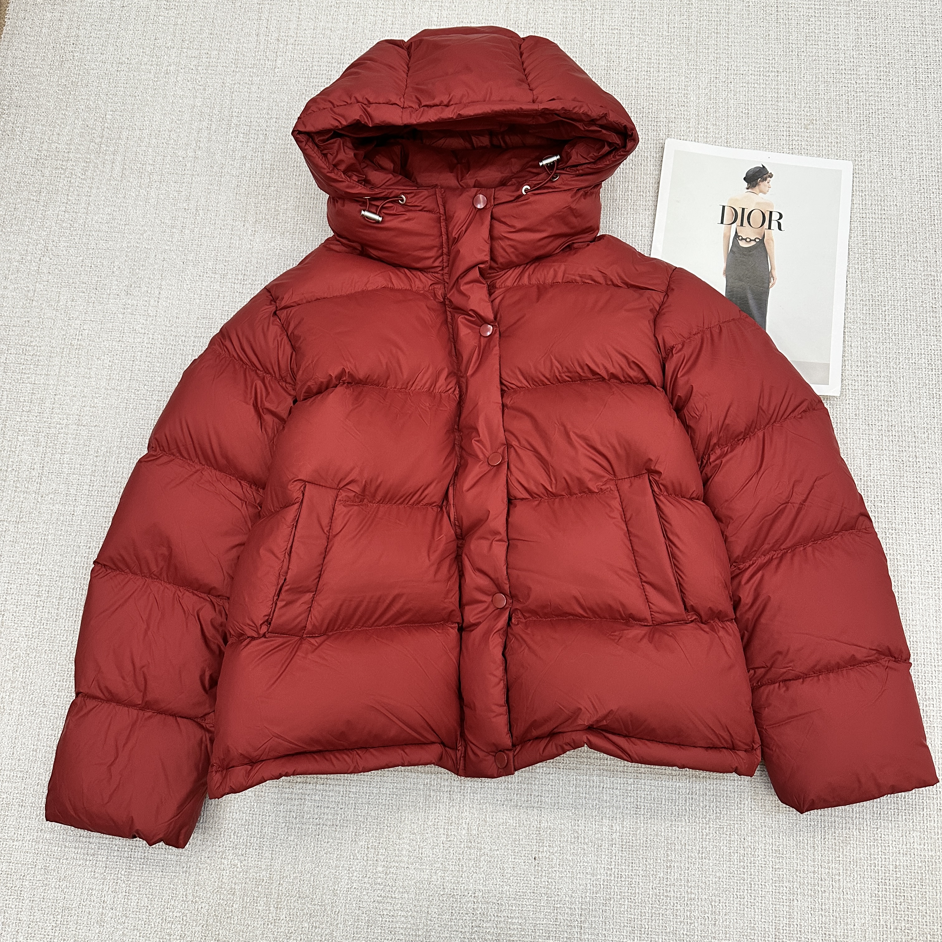 【叶子服饰】冬季新款简约时尚百搭连帽保暖羽绒服25519