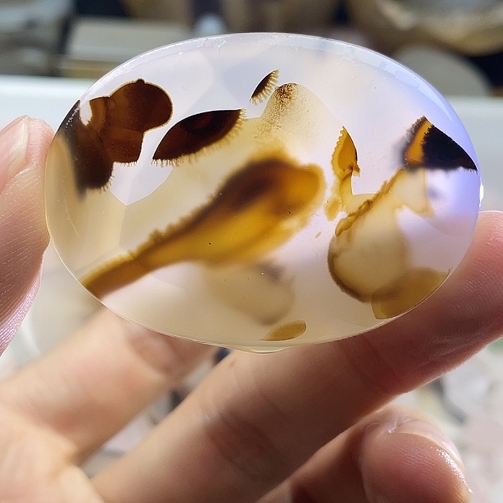 玛瑙/玉髓合金颈饰