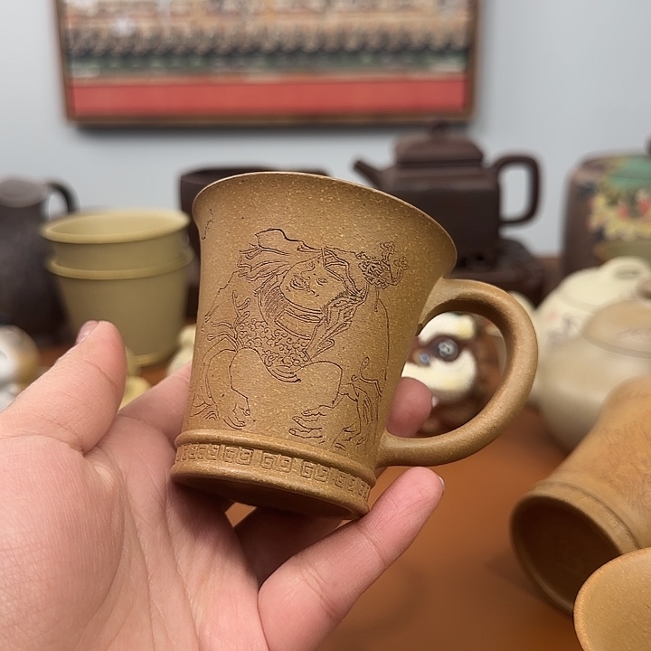 宜兴紫砂主人杯杯