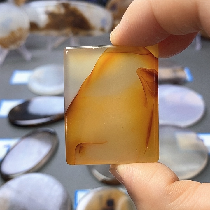 玛瑙/玉髓未镶嵌珠宝半成品