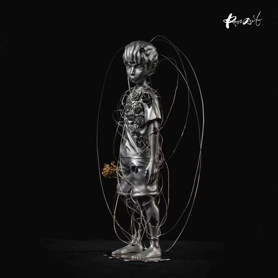 RaysArt艺术-丁文尧 潮流艺术家 限量雕塑摆件作品收藏