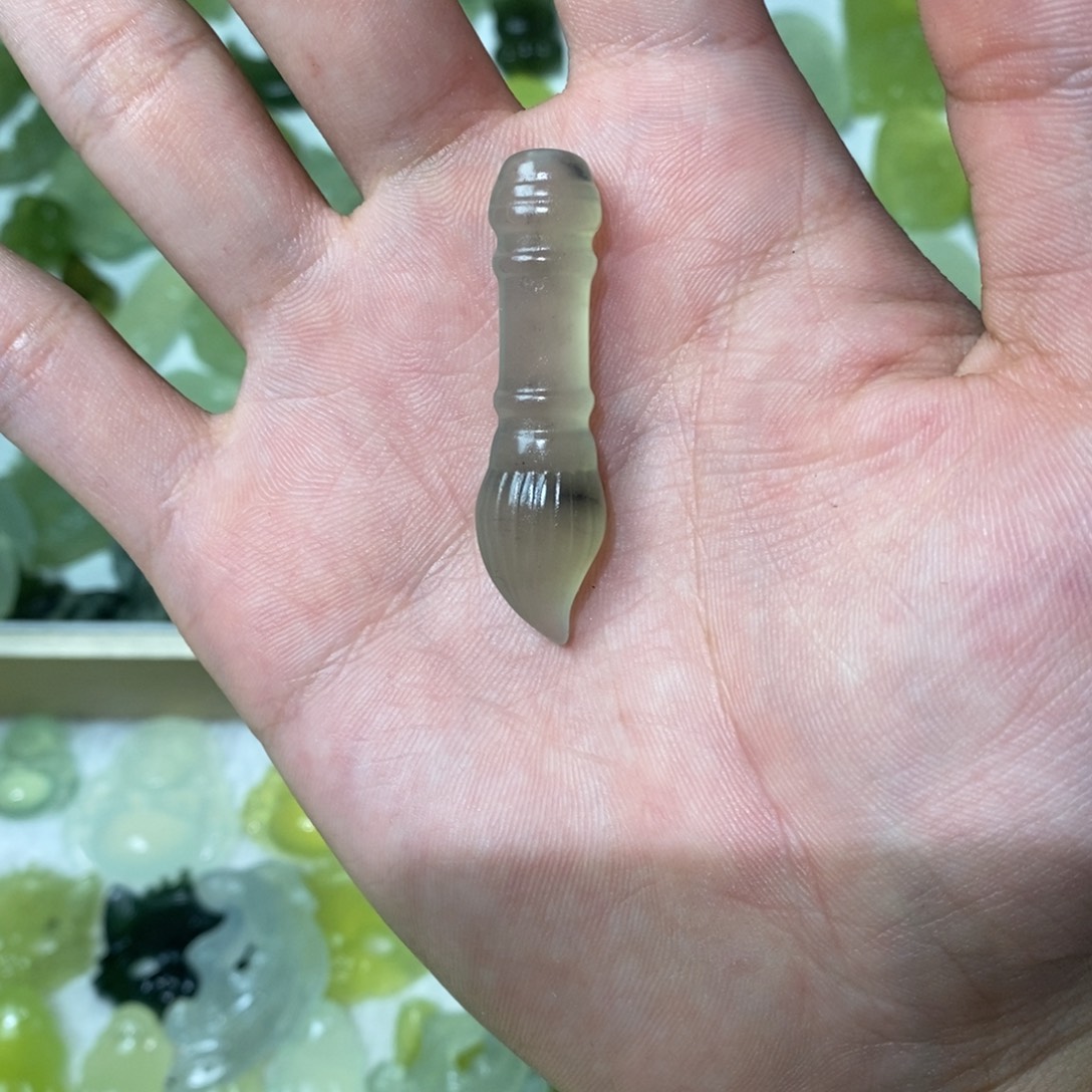 岫玉未镶嵌吊坠(不含链)