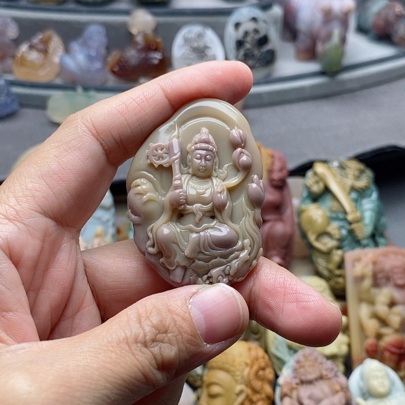 【闪购商品】未镶嵌吊坠定制石英质玉