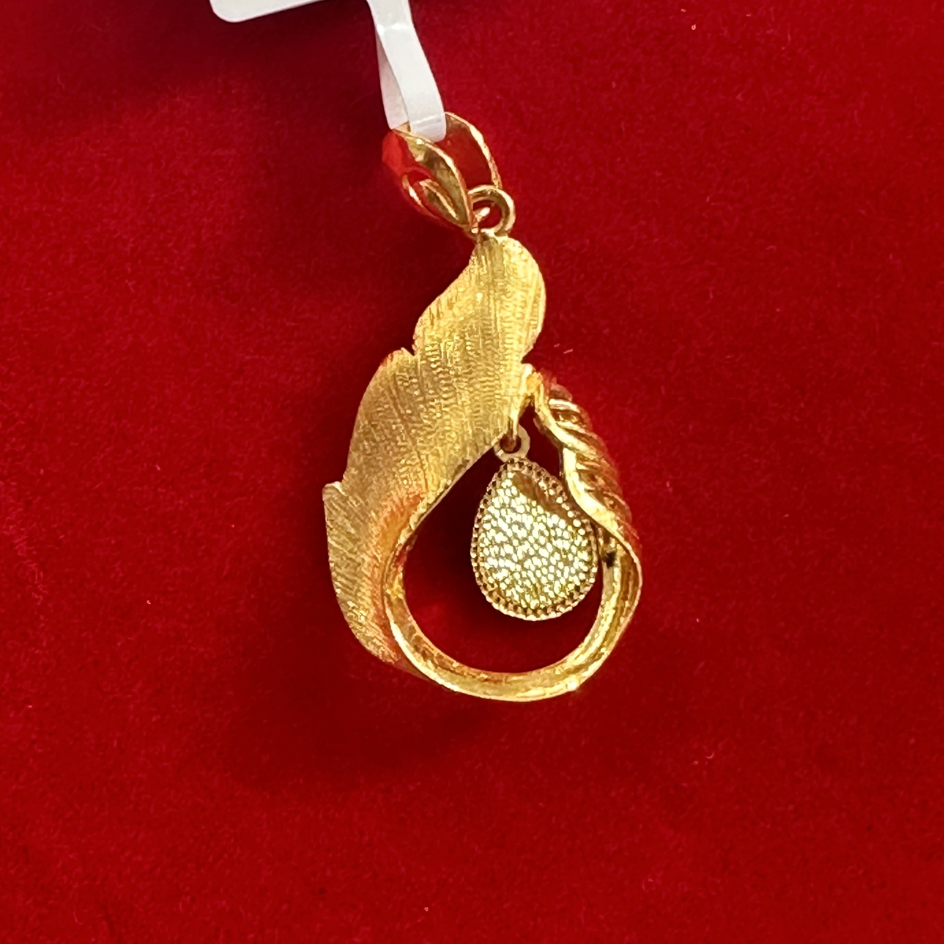 【思思专享】足金999饰品 孔雀吊坠 3.95 GP