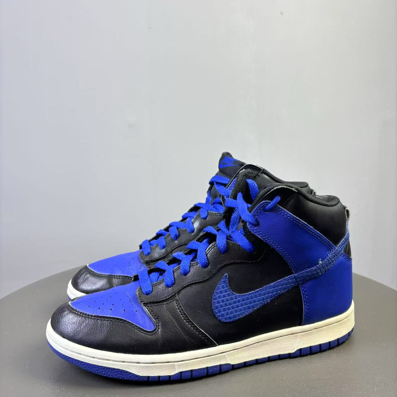 90新 maje 43码 Dunk高帮皇家蓝板鞋 非原盒