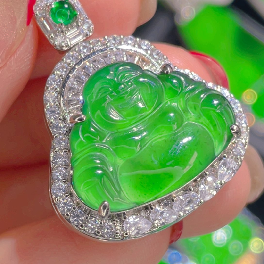 翡翠吊坠(不含链)未镶嵌