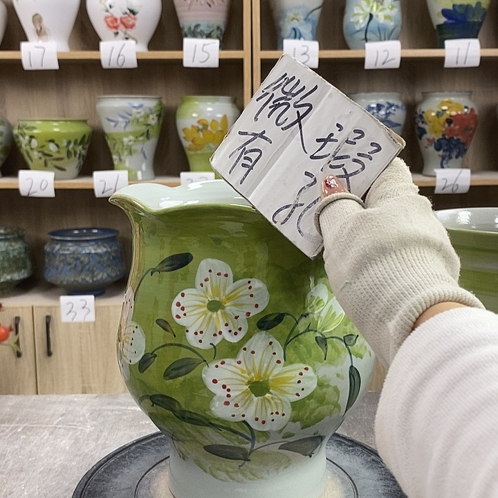缸13xc景德镇陶瓷花盆