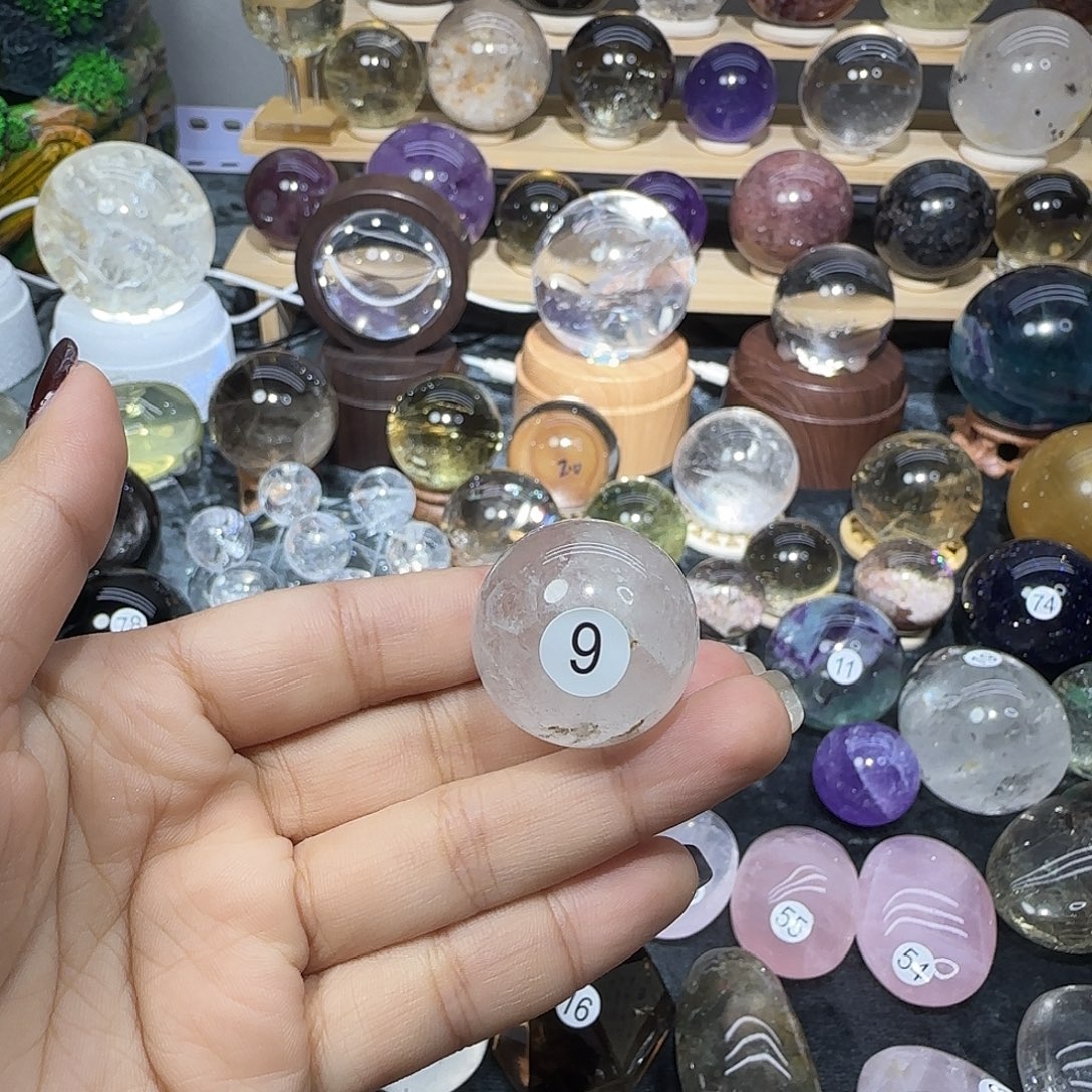 未镶嵌水晶珠宝半成品9瑕疵不退换