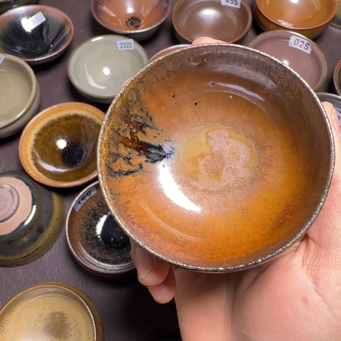 无***桐茶盏柴烧建盏闪购链接2435