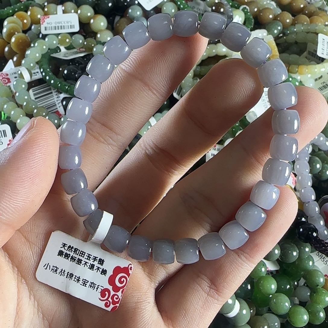 和田玉手链未镶嵌205