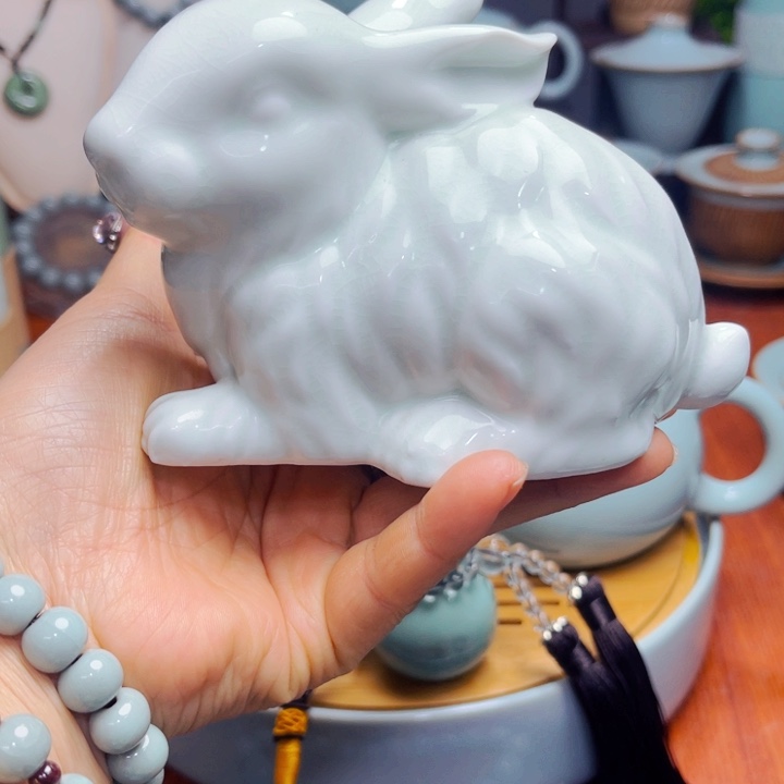 【闪购商品】汝州单凭单杯，玉青，盖碗