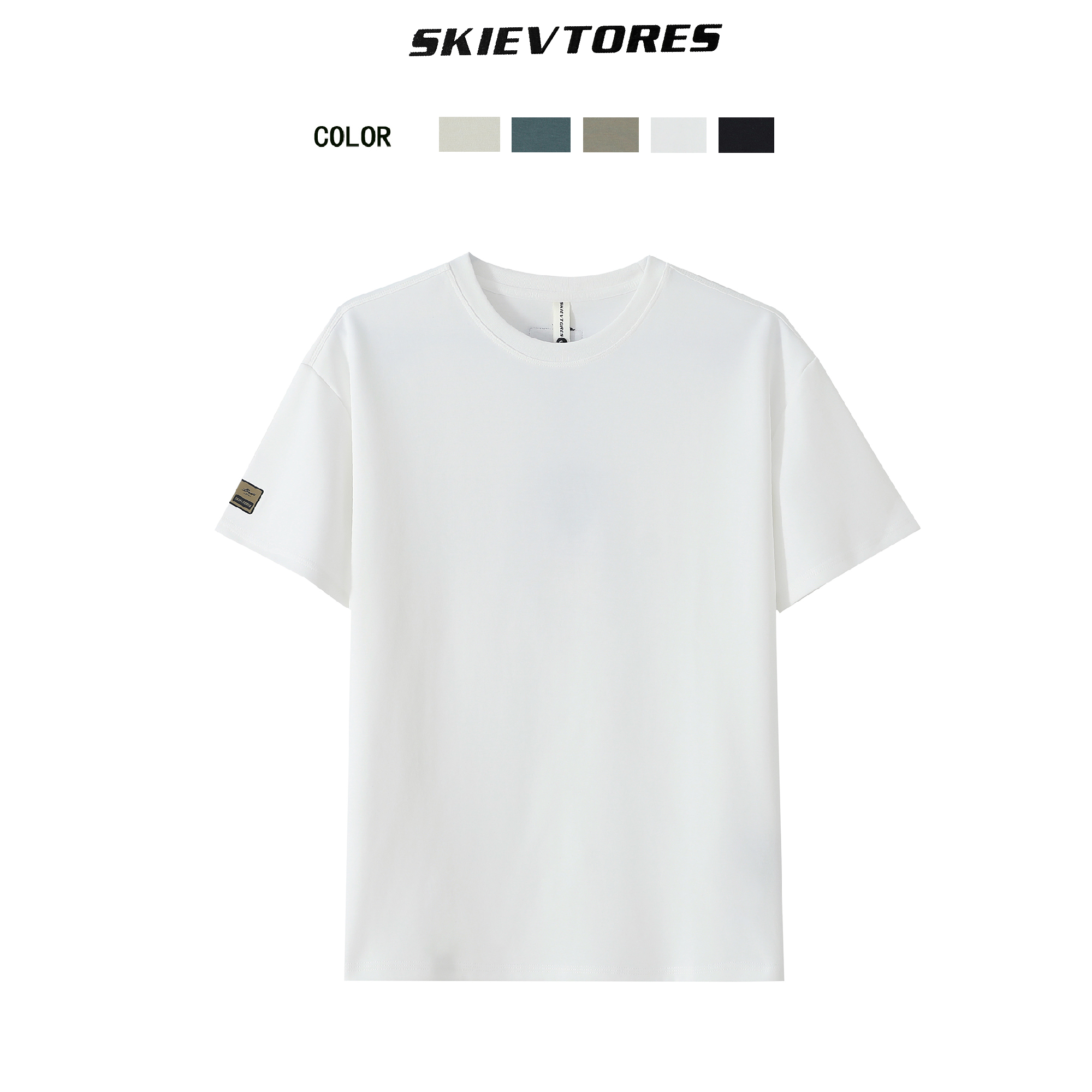 183 护手男士霜圆领短袖T恤