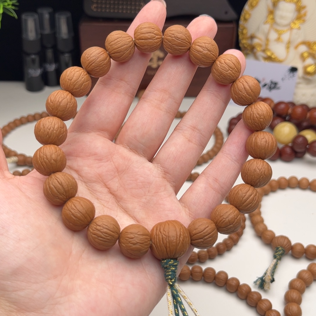 猴头核桃吊坠14.5聚宝盆