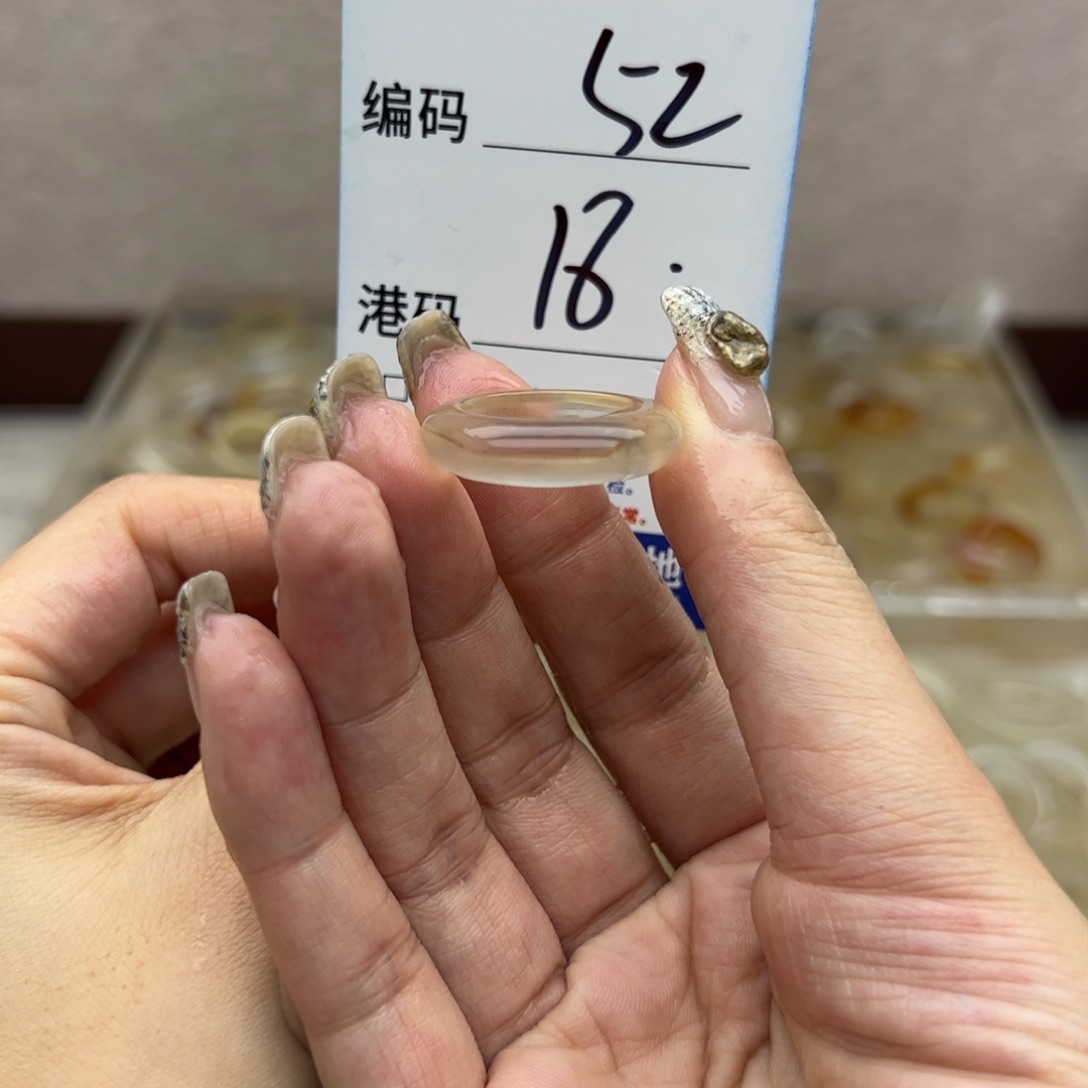 玛瑙/玉髓未镶嵌戒指