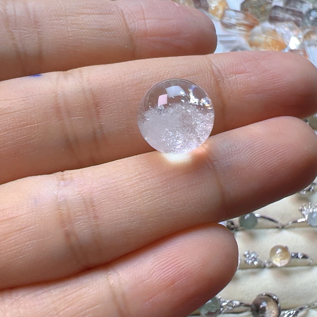 鸾***）手链银S800镀金镶嵌水晶