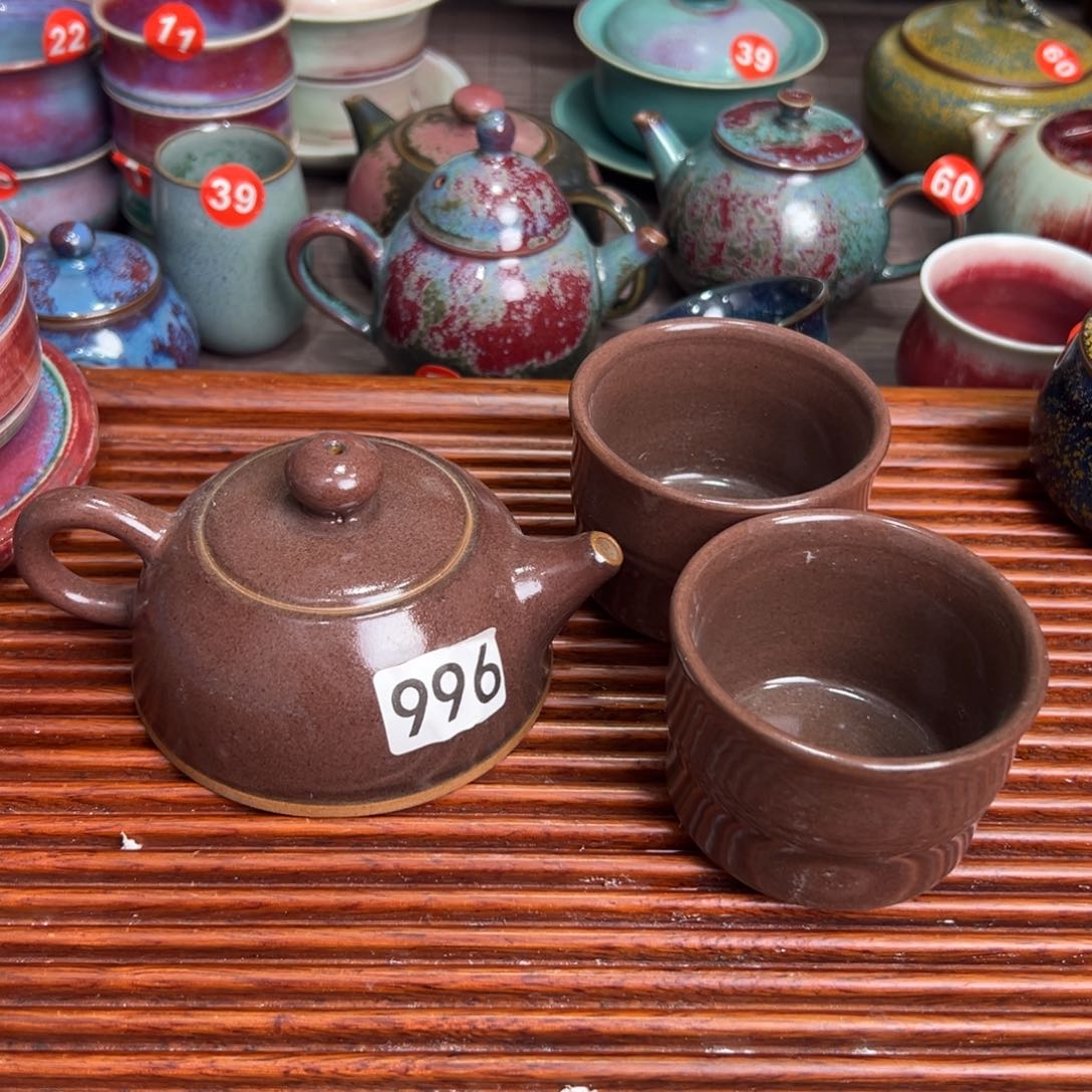 手工制作手拉坯工艺茶具