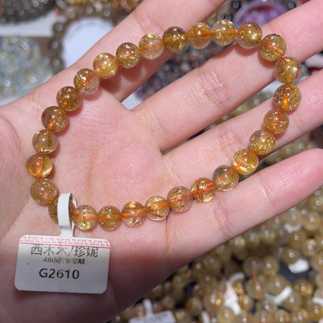 未镶嵌手链水晶手链