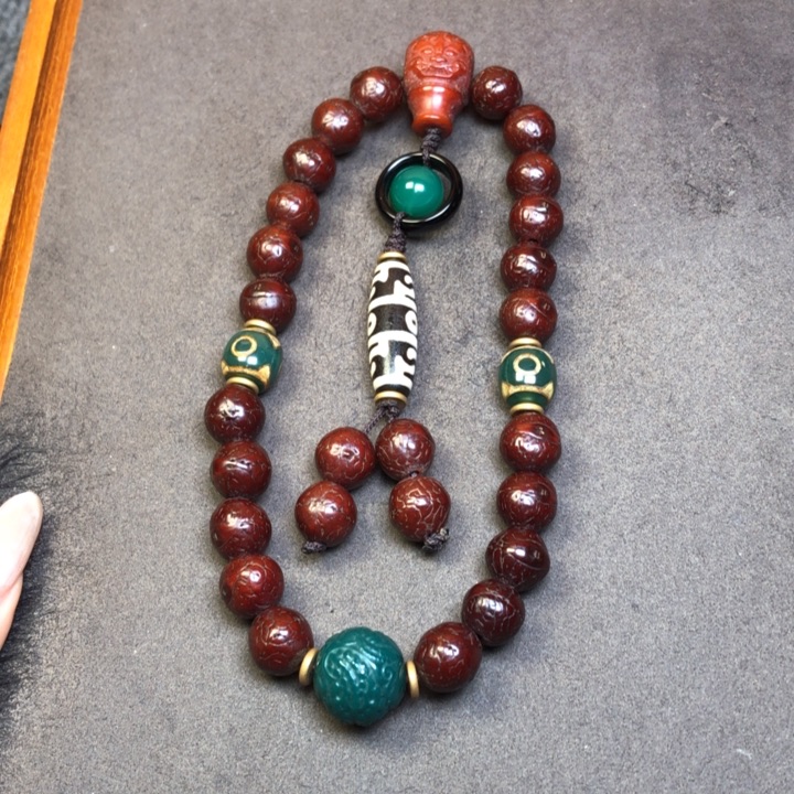 凤眼菩提吊坠凤眼