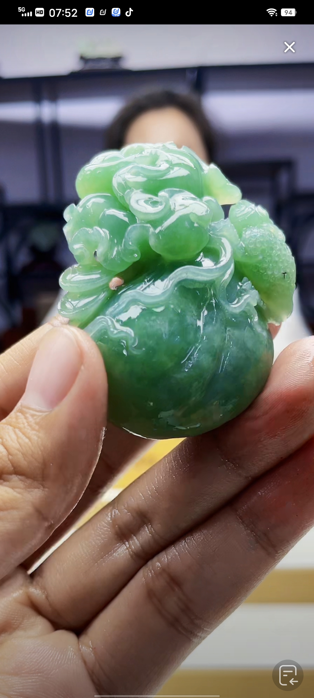 定制翡翠未镶嵌毛货02070116