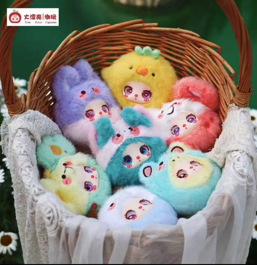 【首帆潮玩】娃三岁-莉拉的花园茶会-潮玩毛绒盲盒