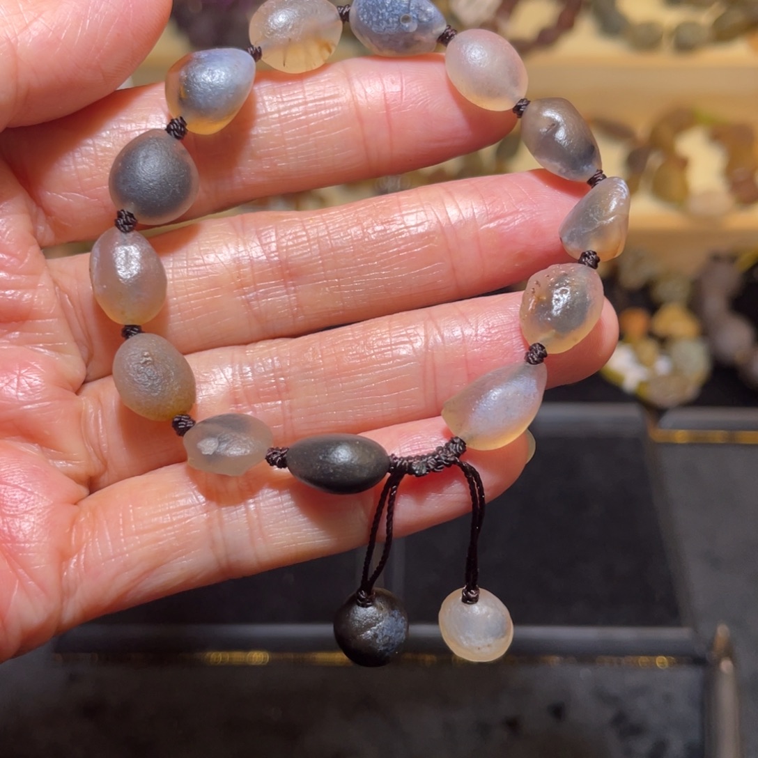 玛瑙/玉髓未镶嵌手链