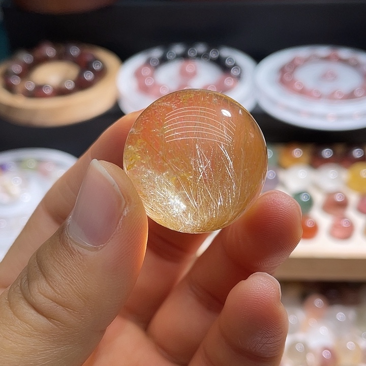 水晶未镶嵌珠宝半成品