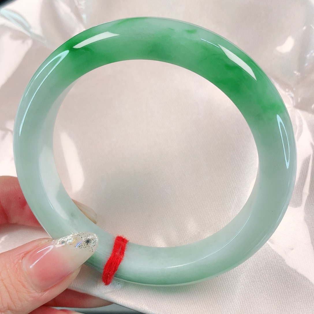 翡翠手镯未镶嵌1014翡翠