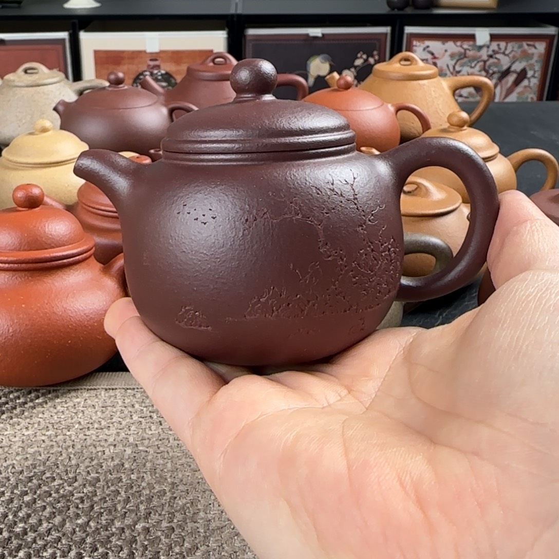 紫砂茶壶微瑕匏尊