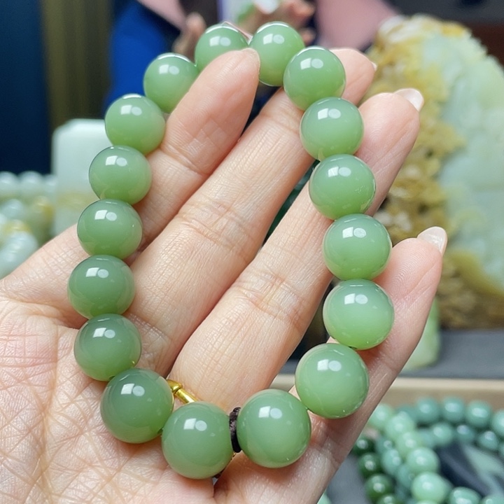 和田玉手链未镶嵌