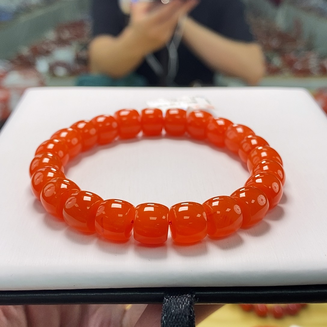 南红玛瑙9.5mm（多样性发一）未镶嵌