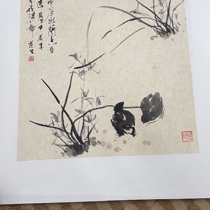 国画花鸟等动物的栖息地和栖息地