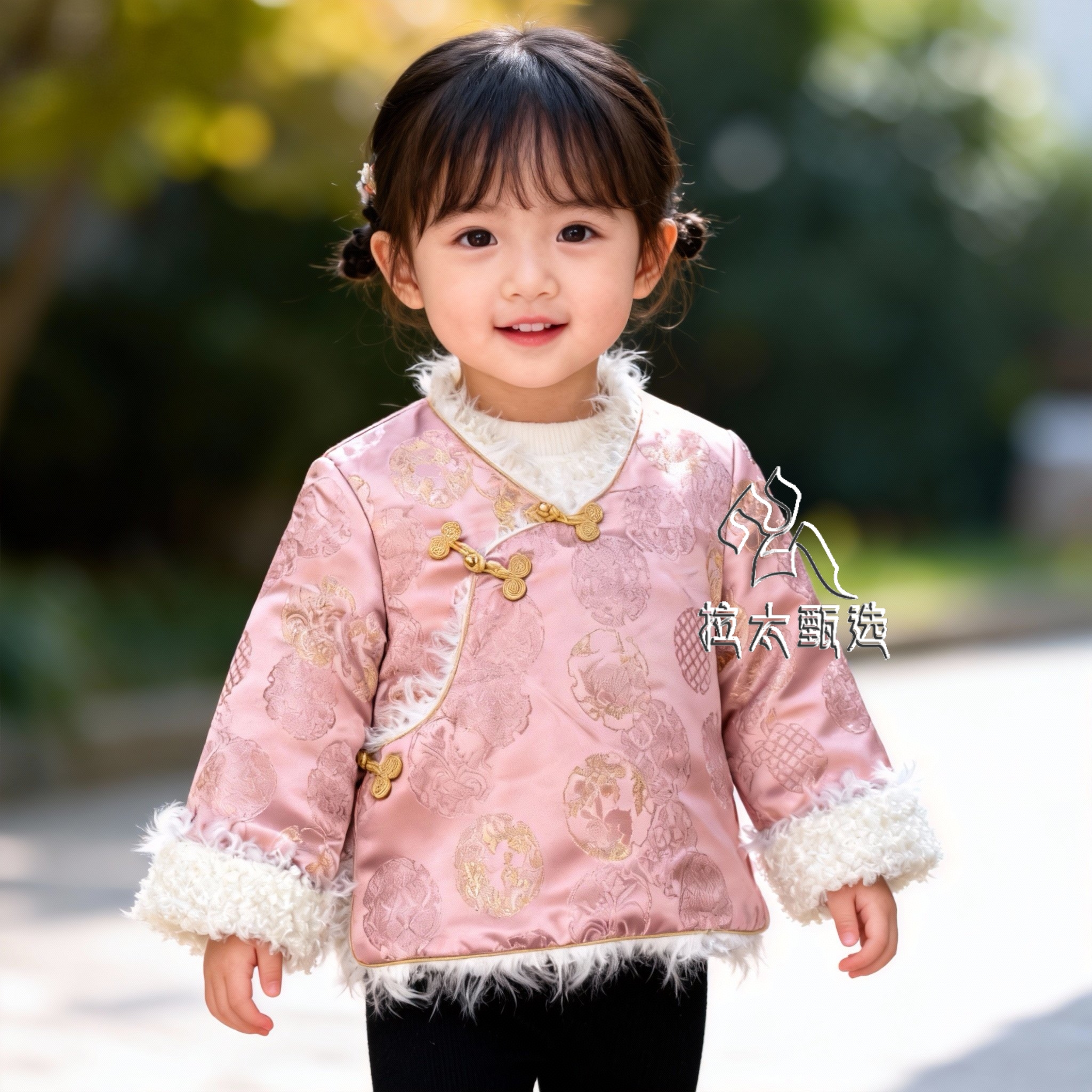 儿童藏装衣服民族舞蹈装